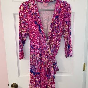 Lilly Pulitzer wrap romper